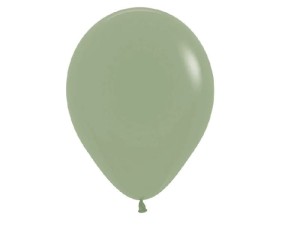 Balony pastelowe zielone Rosemary 30 cm. / 1 szt.