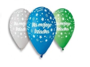 Balony Dla mojego Dziadka 5 szt. / 13 cali 