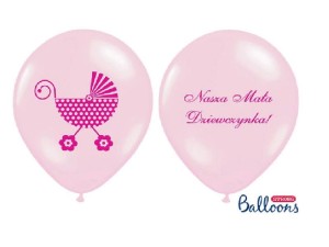Balon Nasza mała dziewczynka 30 cm / 1 szt.