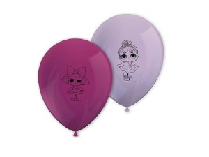 Balony gumowe LOL 8 szt 11 cali.