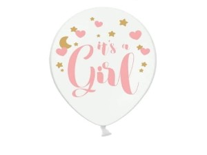 Balon It's a girl 30 cm. / 1 szt.
