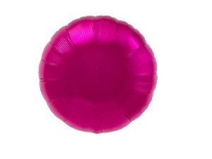 Balon foliowy okrągły różowy 18''