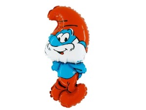Balon foliowy PapaSmerf 107 cm. 