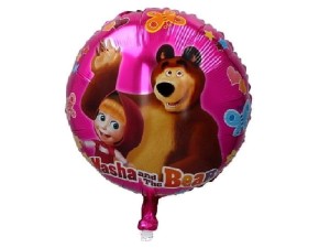 Balon foliowy Masha i Niedźwiedź 18 cali.