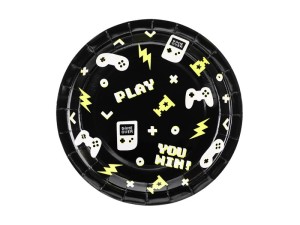 Talerzyki Gamepady 23 cm.  6 szt.