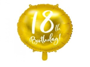 Balon foliowy 18 th Birthday