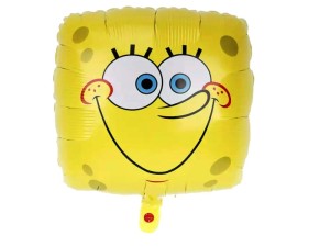 Balon foliowy Spongebob 18 cali. kwadrat
