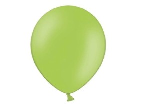 Balony pastelowe jasno zielone 30 cm. / 1 szt. (1)