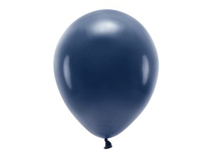Balony pastelowe Eco ciemny granat 30 cm. / 1 szt.