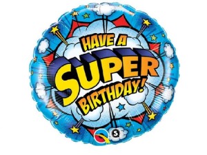 Balon foliowy Have a super Birthday 18 cali.