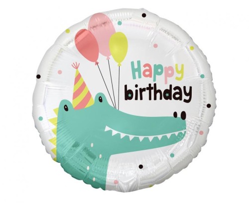 balon foliowy Krokodylek 18 cali..jpg