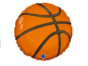 Balon foliowy Basketball 46 cm.