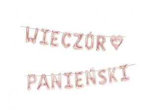 Girlanda papierowa Wieczór Panieński  2,1 m.