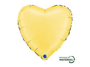 Balon foliowy Serce Satin Yellow Banana18 cali.