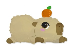 Balon foliowy Kapibara Capibara 58 x 68 cm.