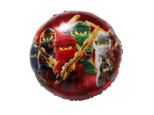 Balon foliowy Ninjago 45 cm. 18 cali.