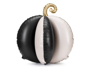Balon foliowy stojąca Dynia 3D 58 x 58 cm.