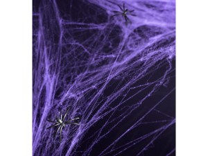 Pajęczyna Halloween fiolet 60 g.