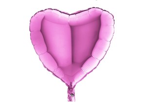 Balon foliowy serce pink Grabo 18 cali.