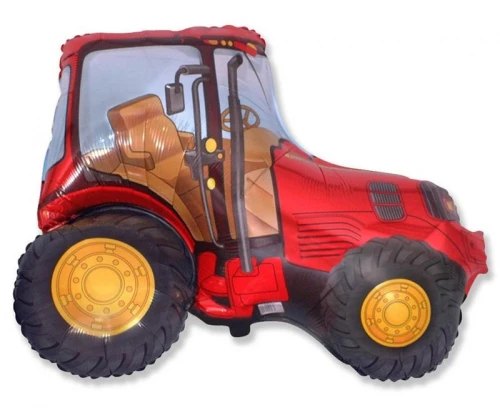 balon foliowy traktor czerwony 24 cale.jpg