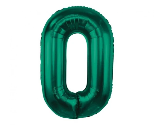 balon foliowy cyfra 0 butelkowa zielen 86 cm..jpg