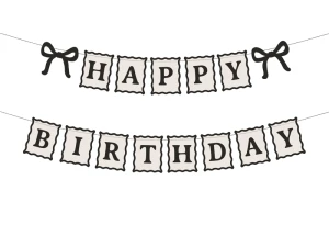 Baner Happy Birthday Kokardki 100 cm.
