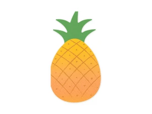 Serwetki Ananas 18,5 x 10,2 cm. (1 op. / 20 szt.)