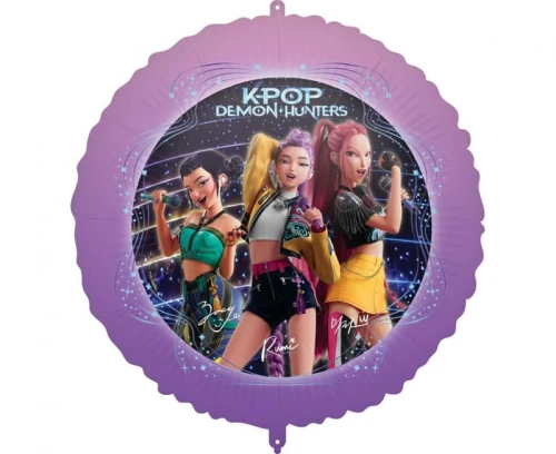 balon foliowy K-POP DEMON HUNTERS, 46 cm.jpg