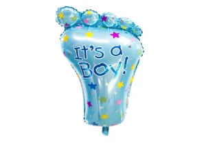 Balon foliowy Stópka It's a Boy 44 x 76 cm.