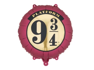 Balon foliowy Harry Potter peron 9 i 3/4, 35 cm.