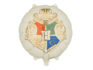 Balon foliowy Harry Potter Herb Hogwartu 35 cm.