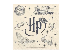 Serwetki Harry Potter beżowe 33 x 33 cm. (1 op. / 20 szt.)